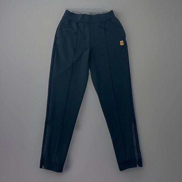 Nike Court Dri-Fit Knit Tennis Pants Sports Outdoors Black Women’s Size Medium - Picture 6 of 16